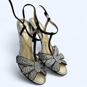 Y2k butterfly heels